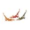 Set of 3 Multi Colored Eclectic Polystone Frog Sculpture 7" x 6"